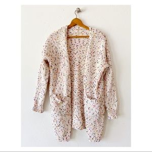 Confetti sweater cardigan Clearance